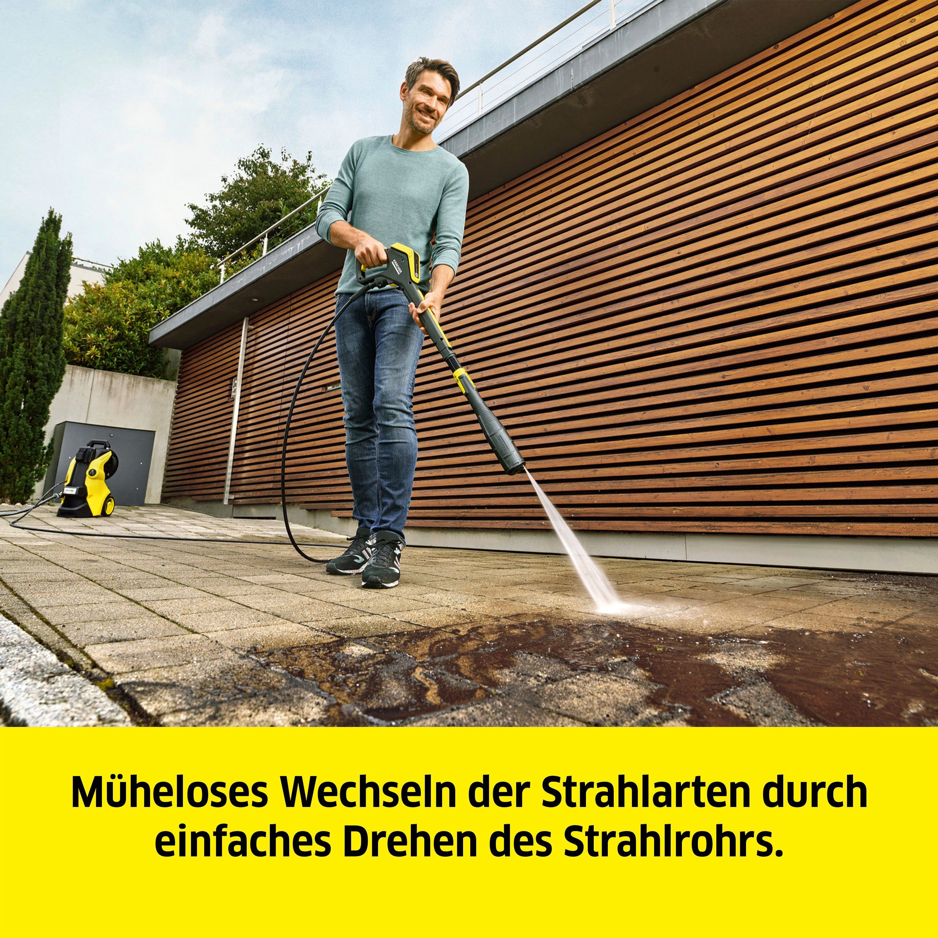 KÄRCHER Hochdruckreiniger K 7 Smart Control Home, Druck max: 180 bar, Fördermenge max: 600 l/h, Bluetooth zur Home & Garden App, Quick Connect