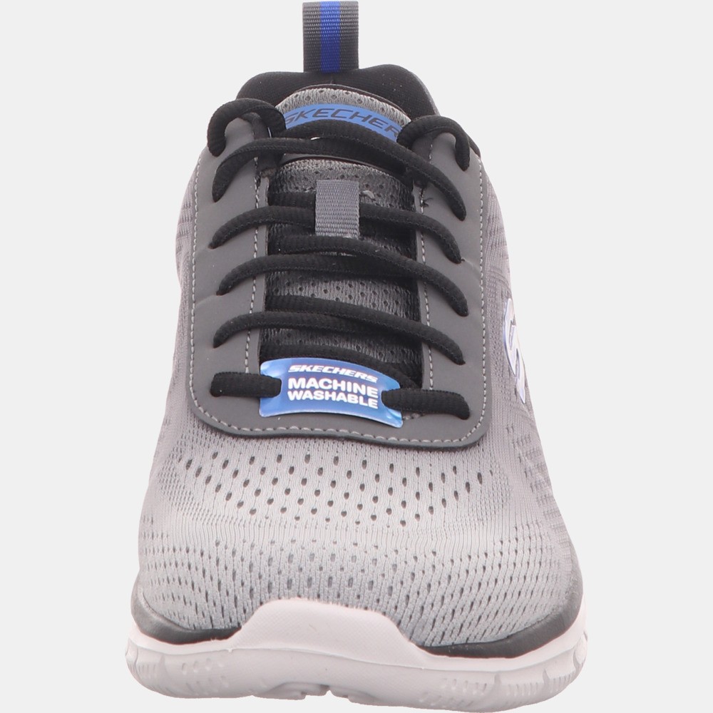 SKECHERS Freizeit Schnürer grau Track - Ripkent