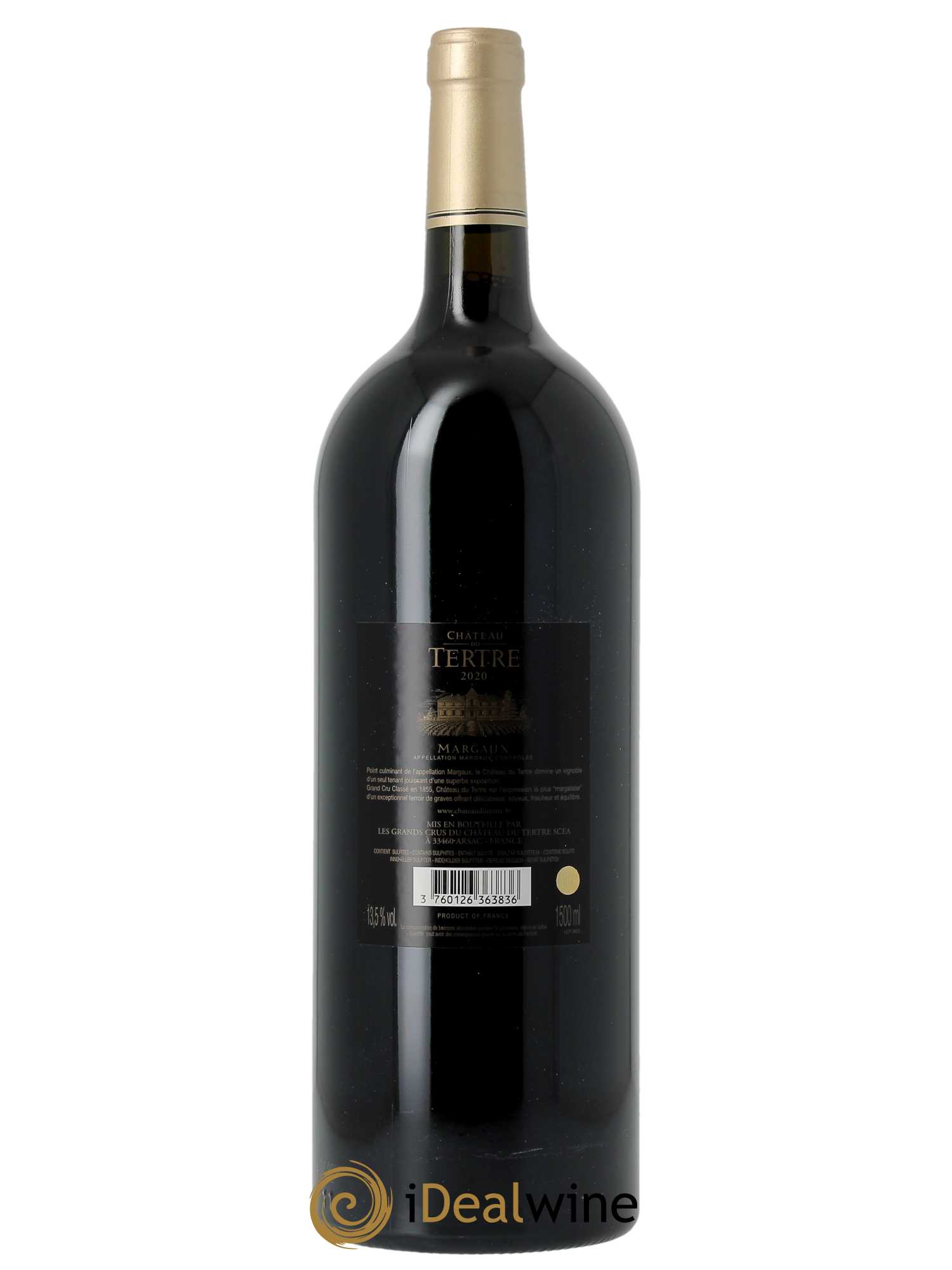 Château du Tertre 5ème Grand Cru Classé (CBO à partir de 6 MG) 2020 - Lot de 1 Magnum