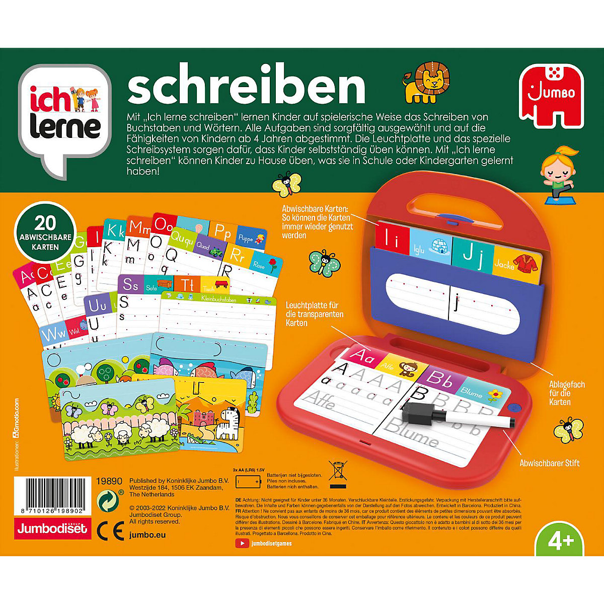 Vorschulspiel Ich lerne schreiben