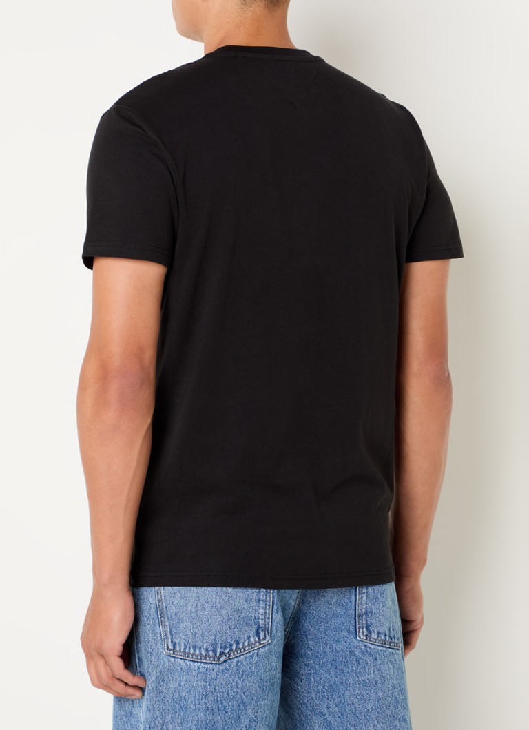 Tricou Tommy Hilfiger cu logo brodat
