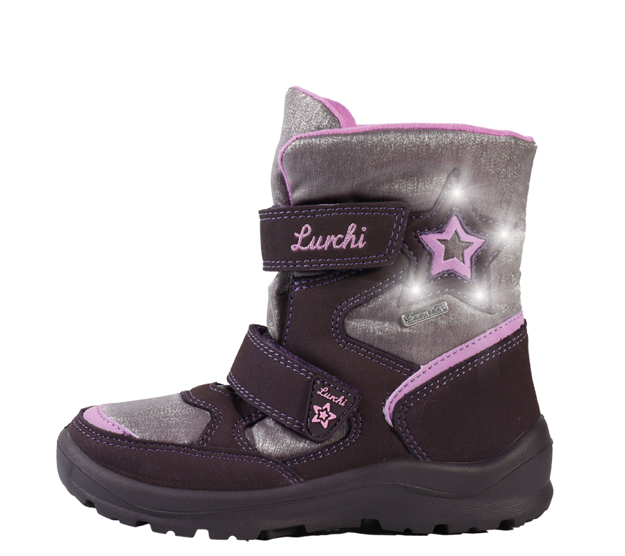 Lurchi Stiefel Kenya-SYMPATEX - lila