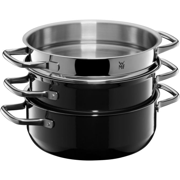 Fusiontec Compact Topf-Set, 3-teilig, Black