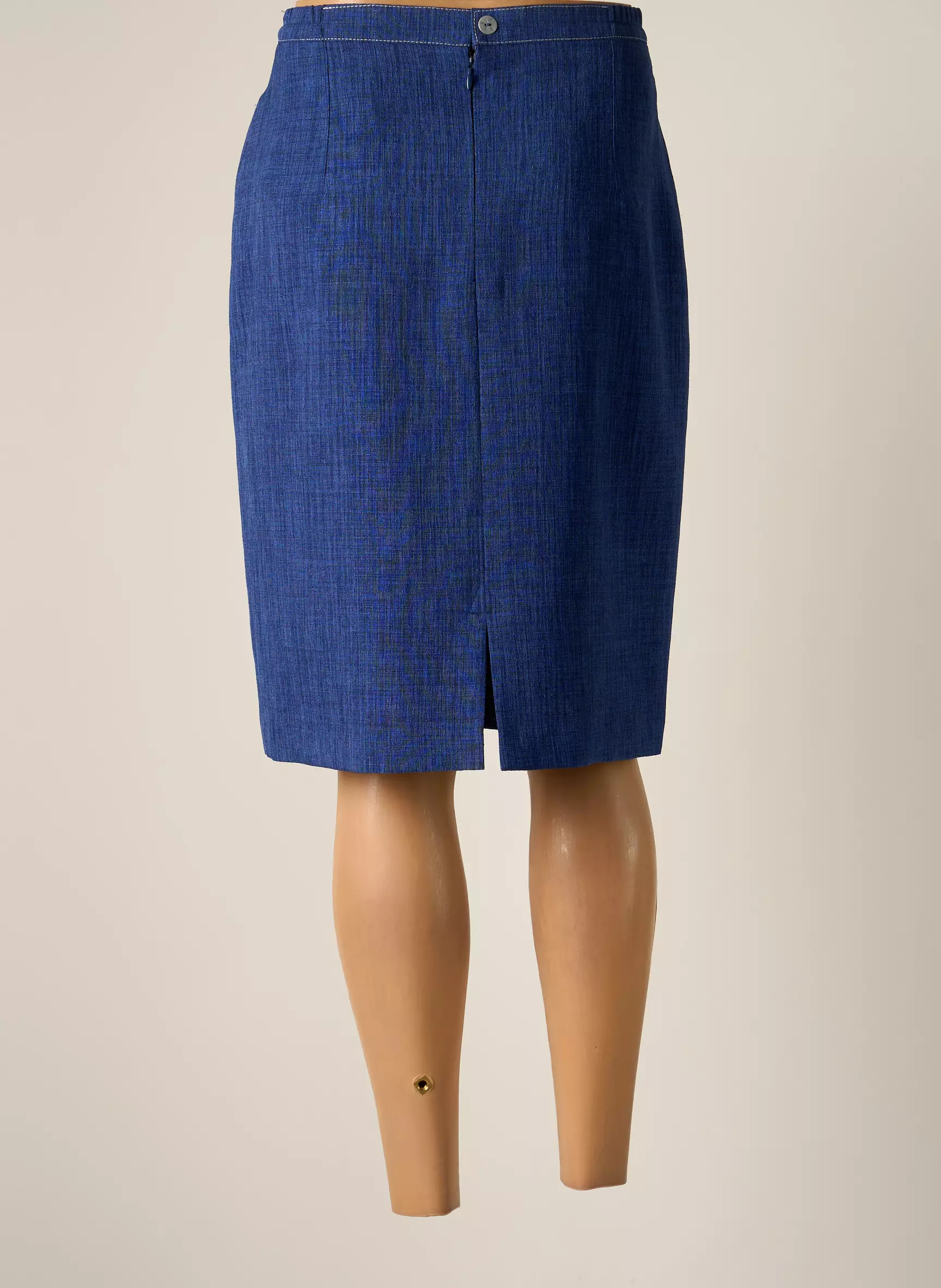 Jumfil Jupes Mi Longues Femme couleur bleu
