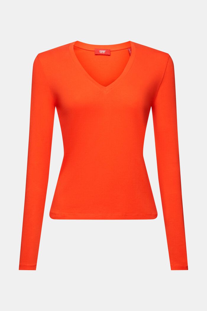 Basic-Longsleeve aus Jersey