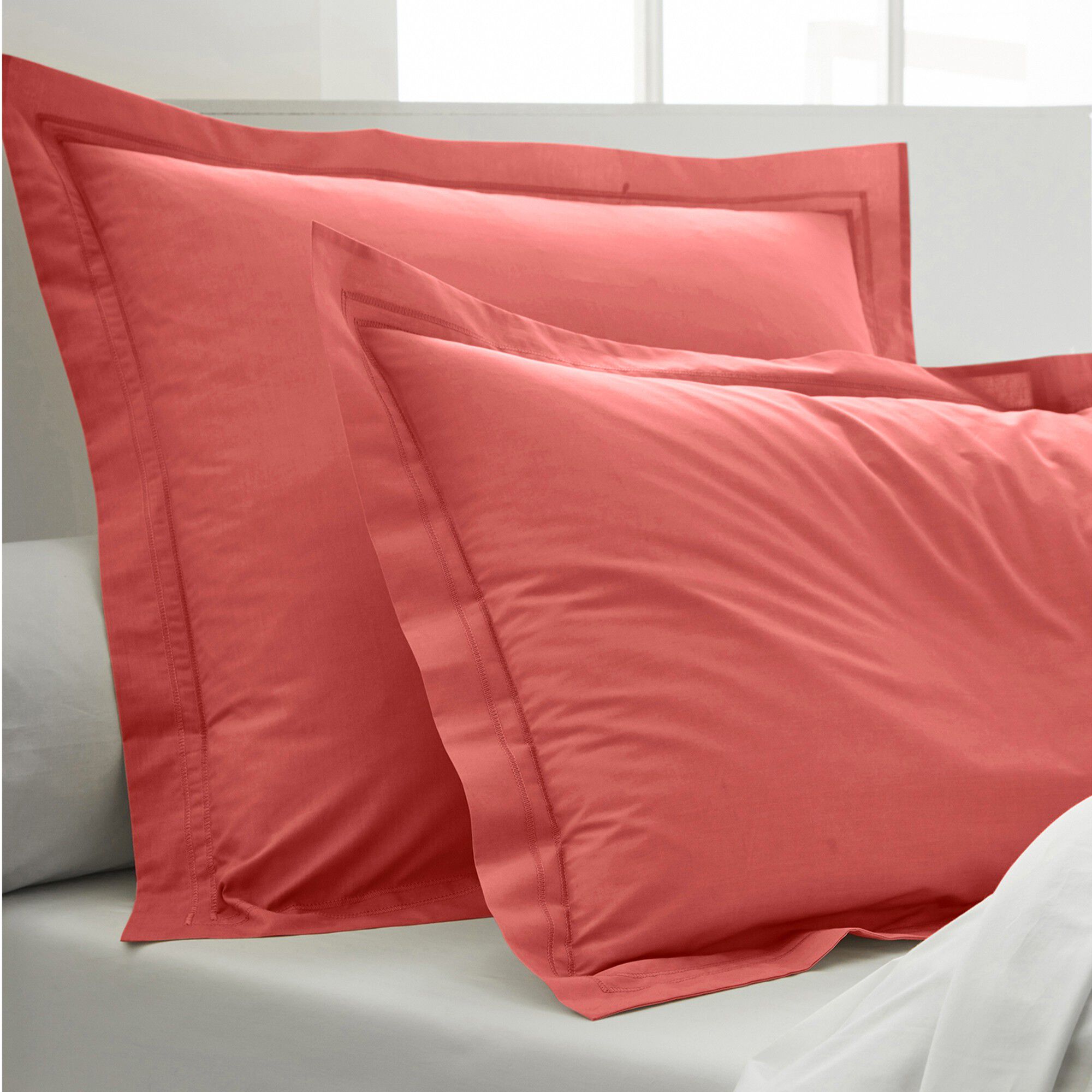Linge de lit uni percale