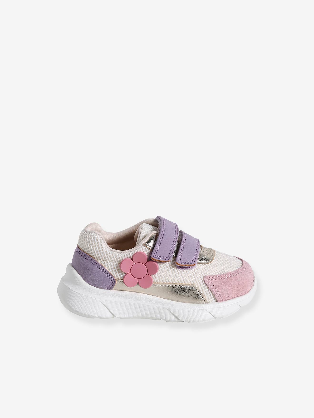 Vertbaudet Baby Klett-Sneakers - set rosa