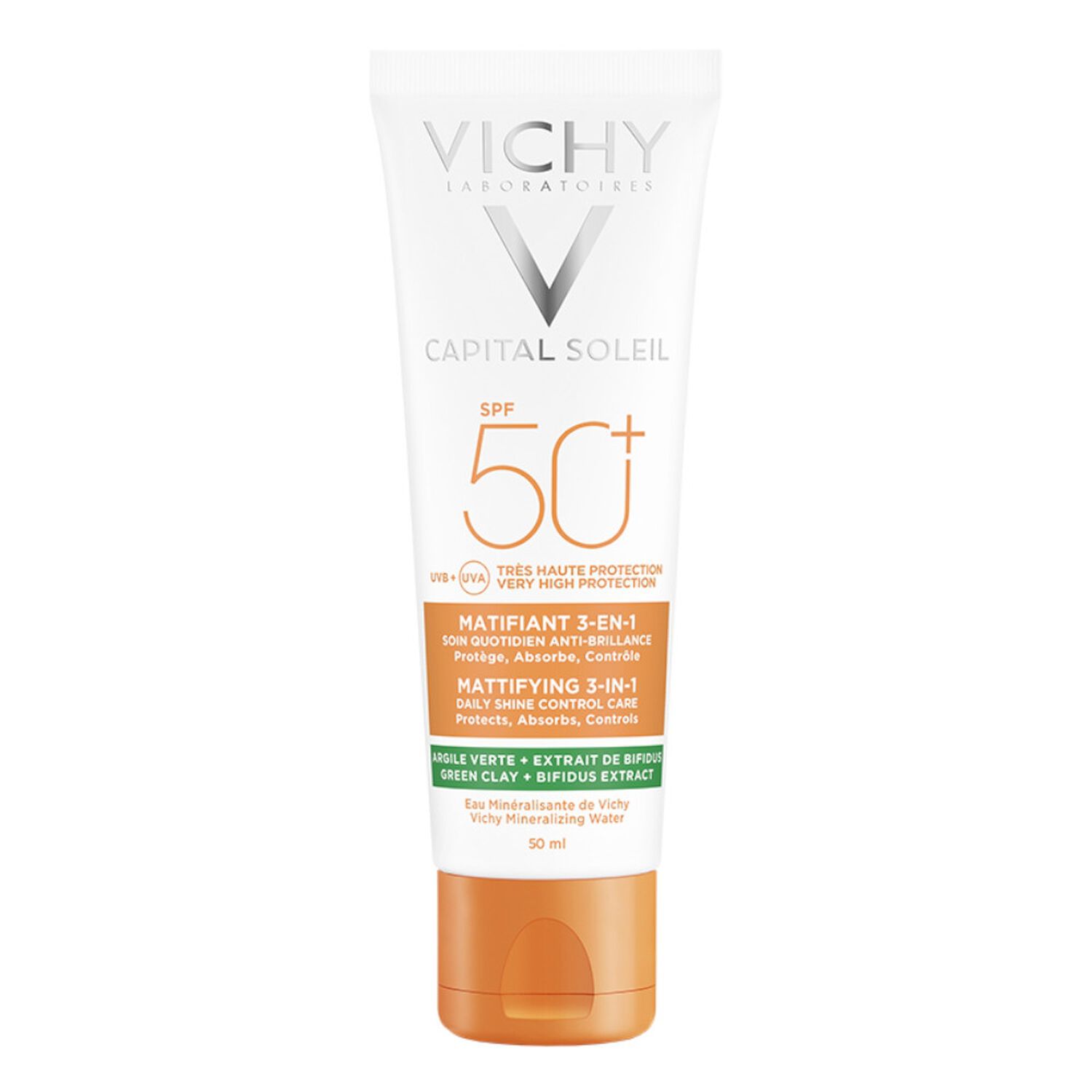 Vichy Capital Soleil SPF50+ Matifiant Quotidien 3 en 1 - 50 ml