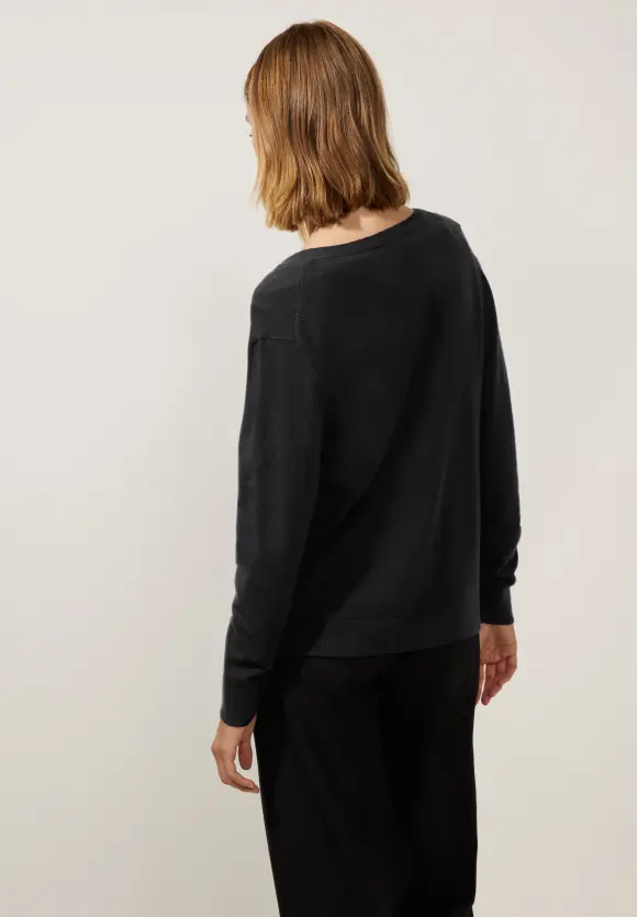 Street One Cardigan mit V-Ausschnitt