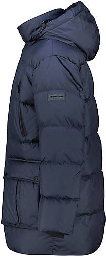 Marc O'Polo Herren Daunenjacke mit Kapuze