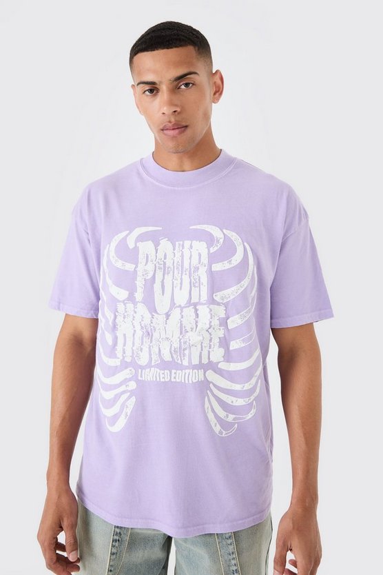 Oversize T-Shirt mit Print