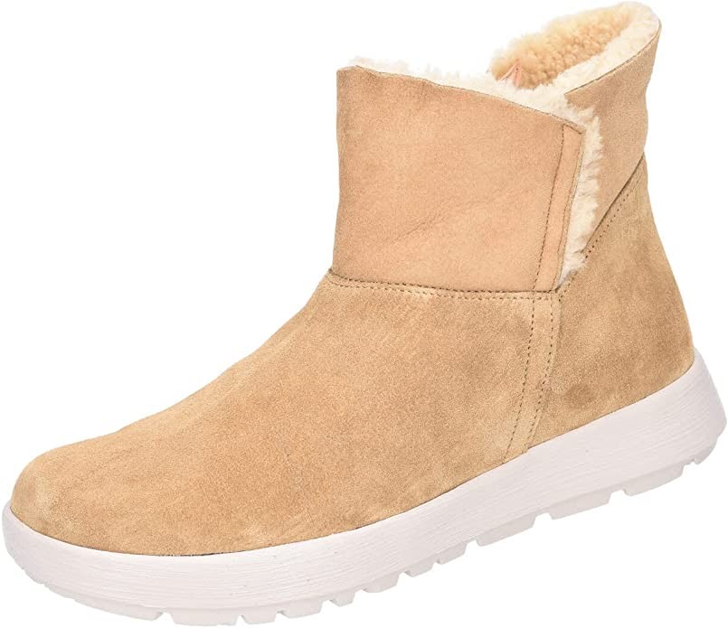 THINK Stiefel taupe comada