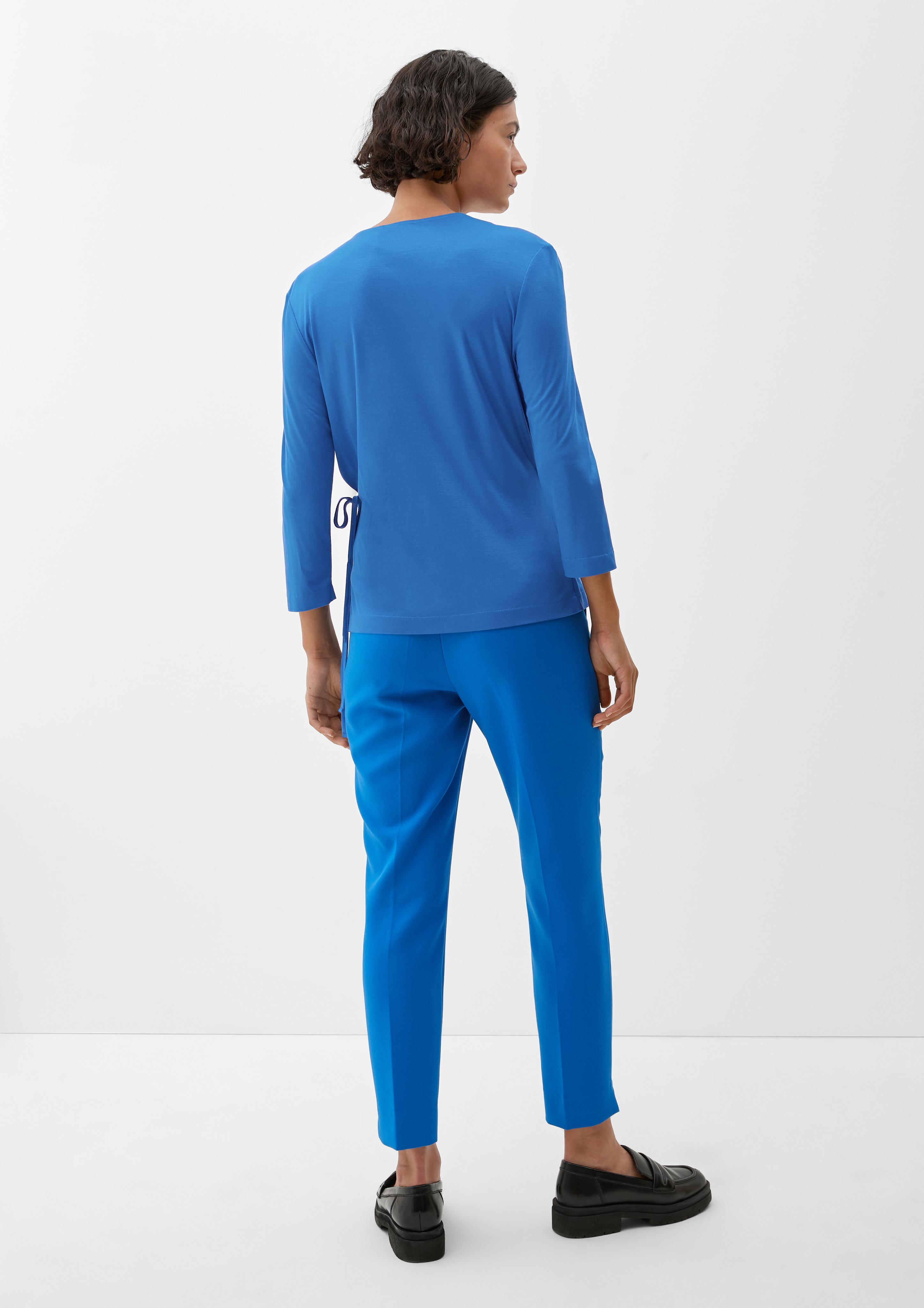 Viskoseshirt in Wickeloptik  2121066-5545