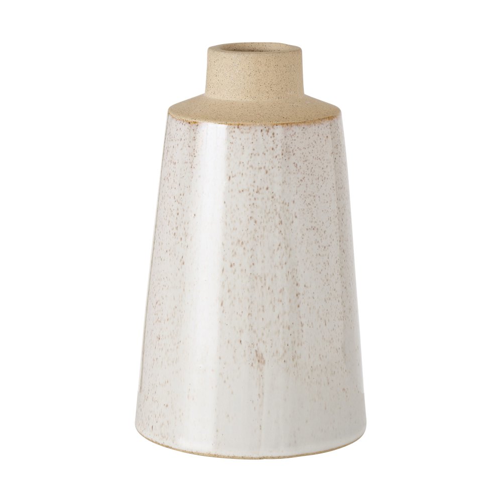 Vase Catrinia creme/braun