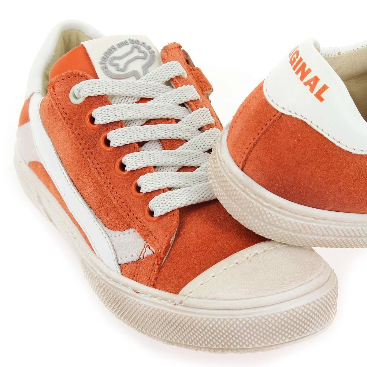 Stones and Bones  MAUST E23 - Orange Blanc