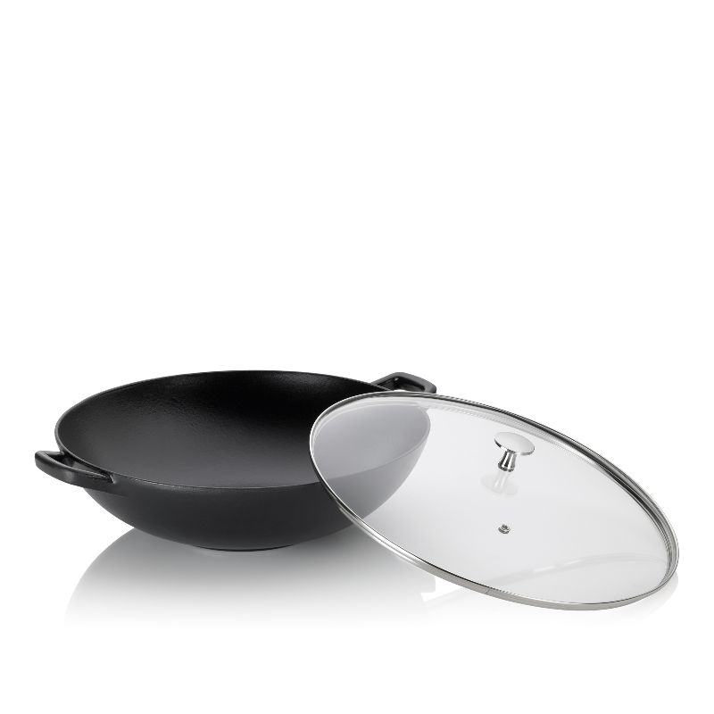 kela Gusseisen Wok Calido Schwarz Ø 36 cm