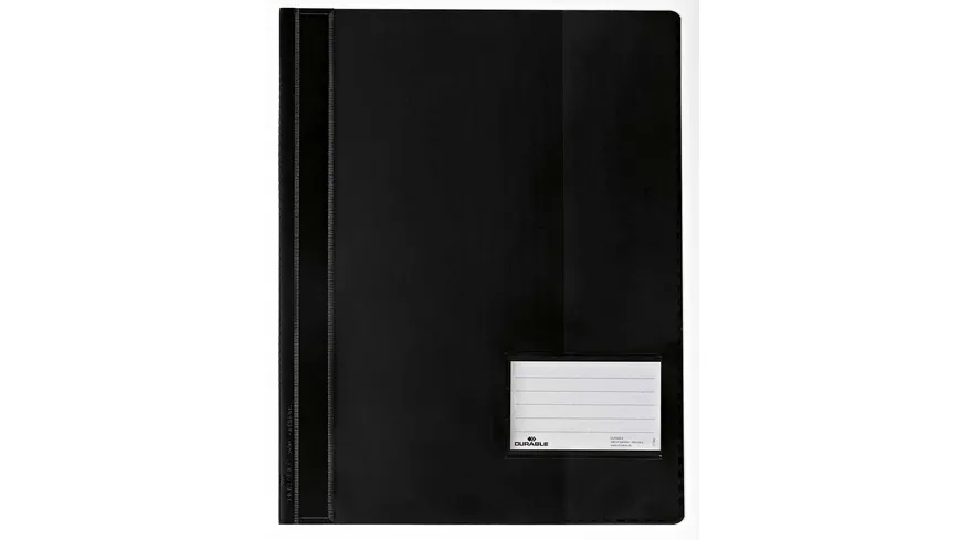 DURABLE Sichthefter überbreit extra stark schwarz schwarz