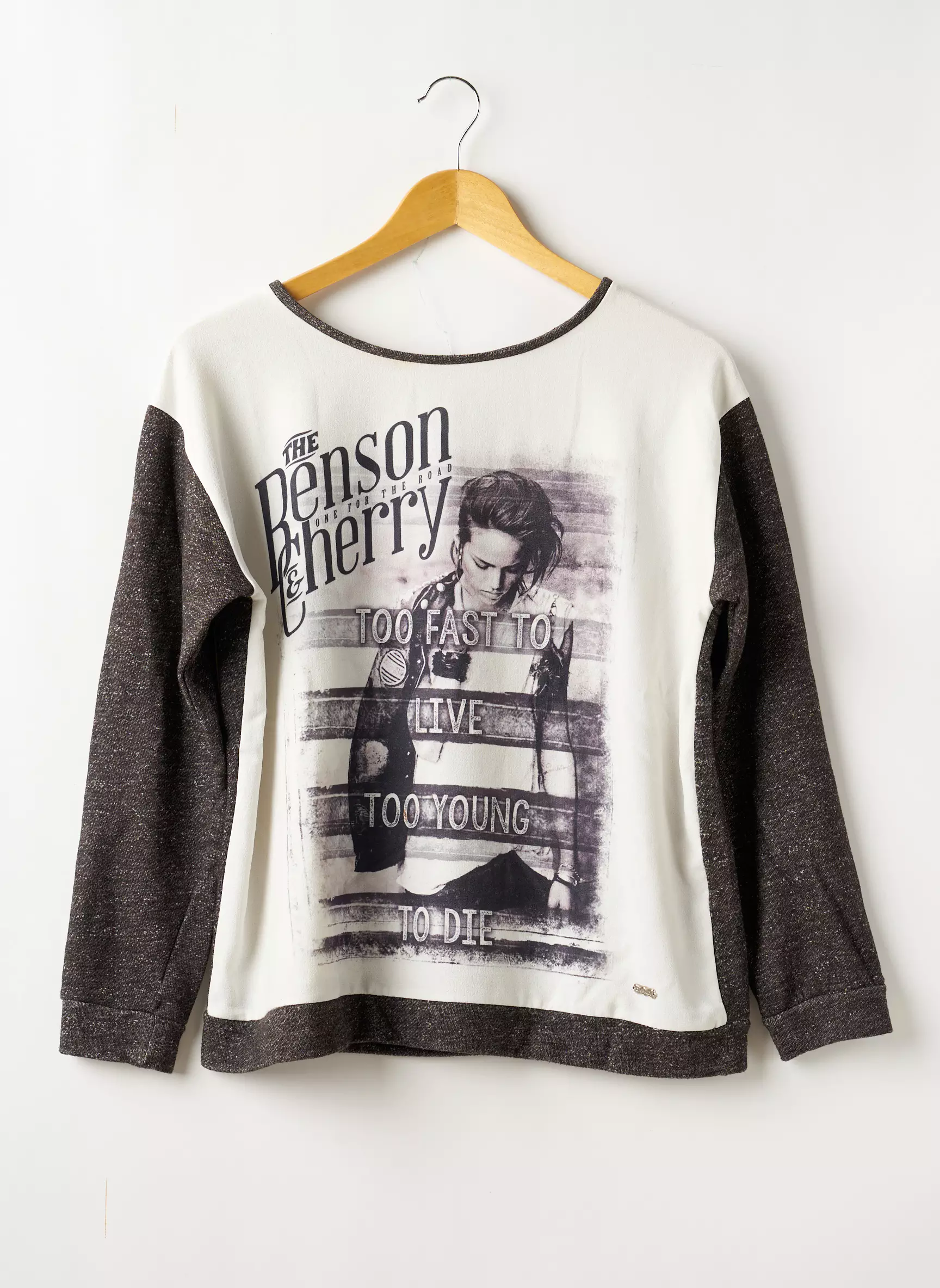 Benson Cherry Sweats Femme couleur gris