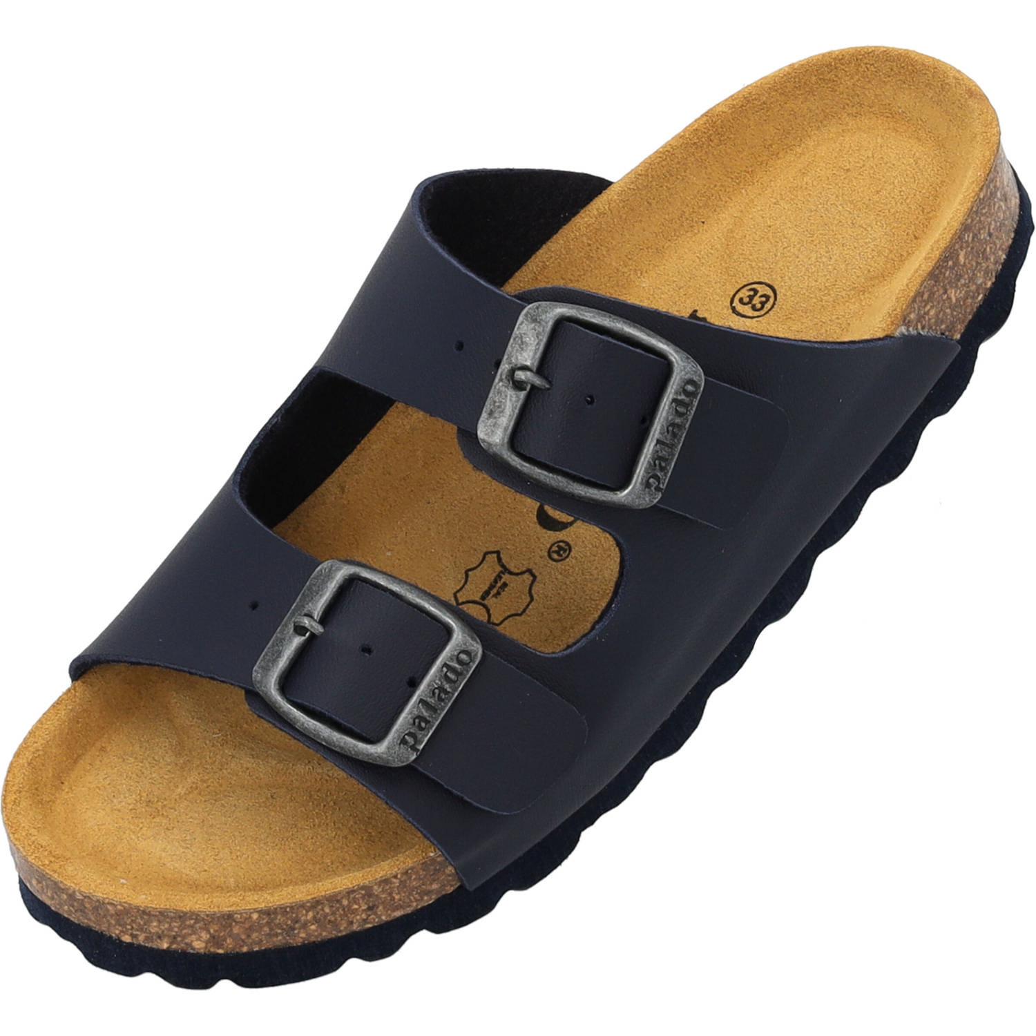 Palado Kids Korfu B Basic, Pantoletten, Kinder, Dunkelblau/Schwarz