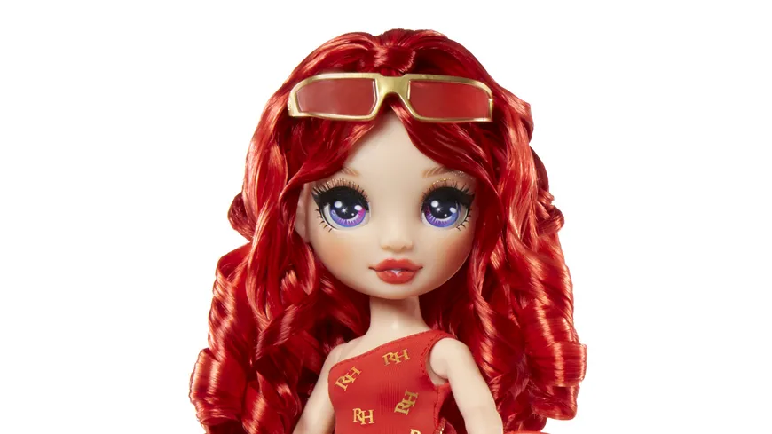 Rainbow High Swim & Style Fashion Doll- Ruby (Red)