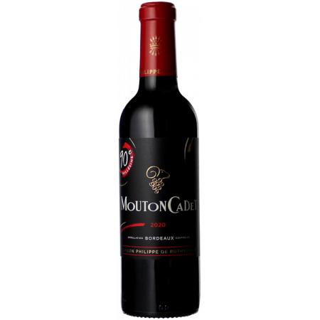 DEMI BOUTEILLE MOUTON CADET 2020 (90EME ANNIVERSAIRE) - BARON PHILIPPE DE ROTHSCHILD