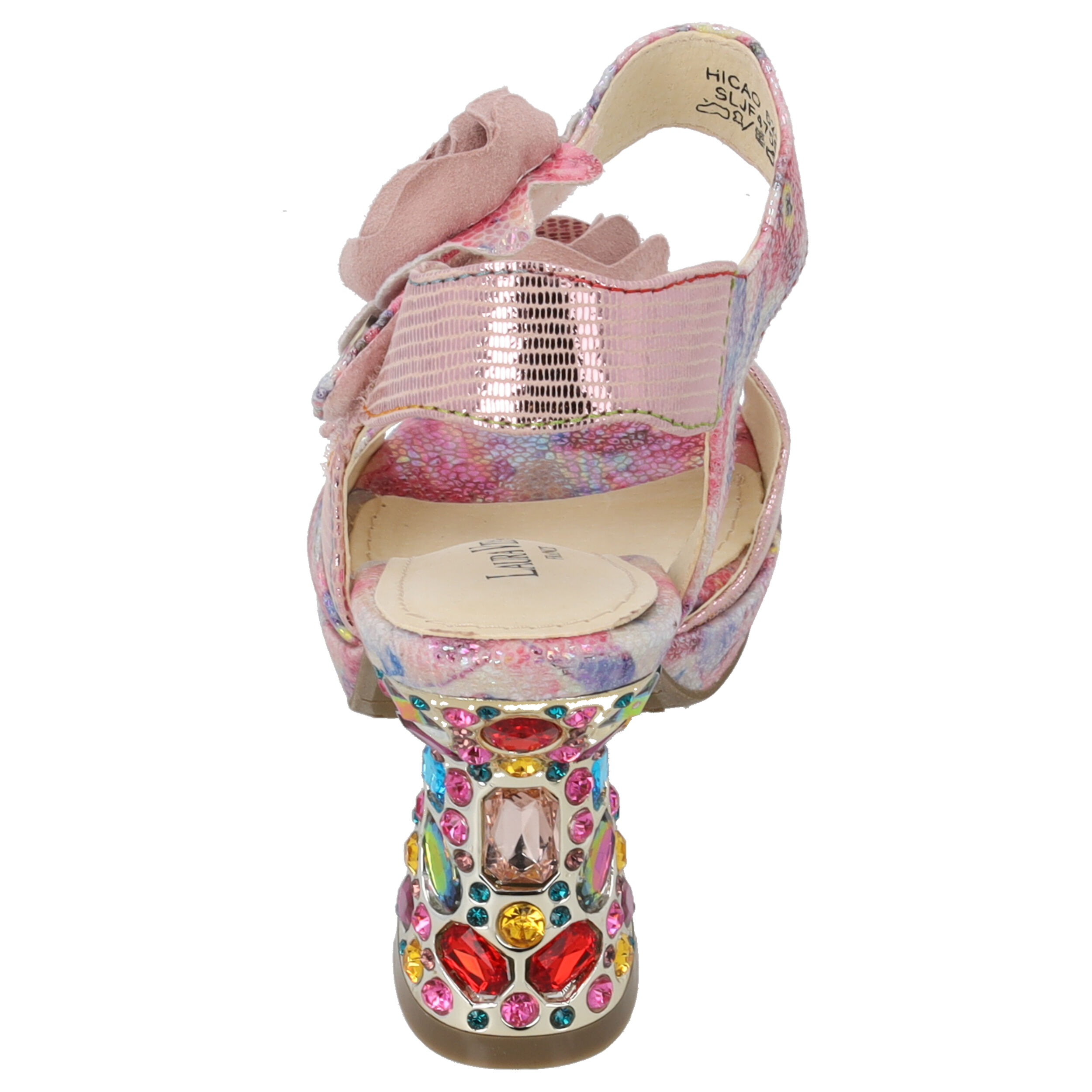 Laura Vita Hicao 624, Plateau-Sandaletten, Damen, Rosa