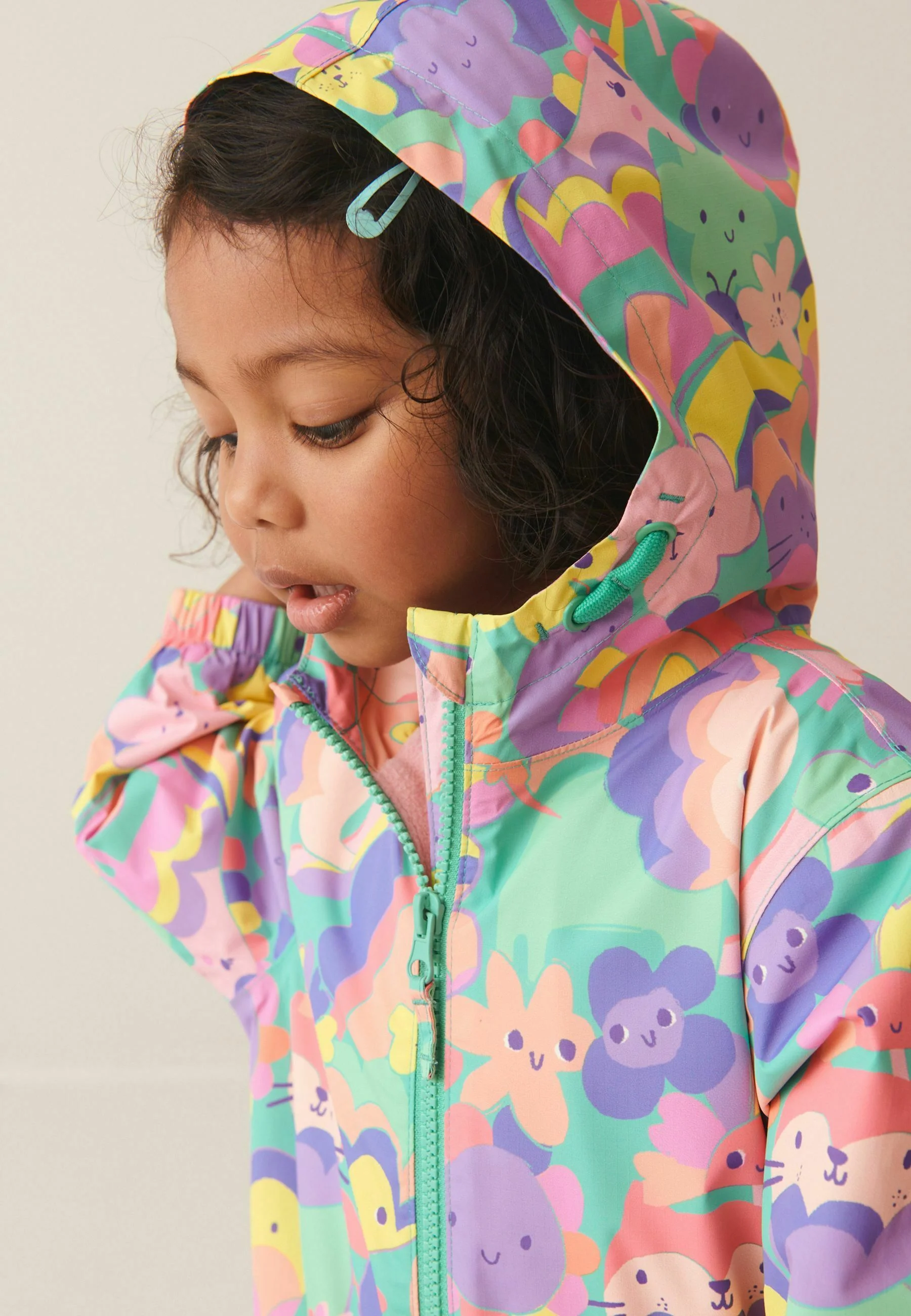 Siguiente LIGERO IMPERMEABLE ESTAMPADO AJUSTE REGULAR - Trajes impermeables