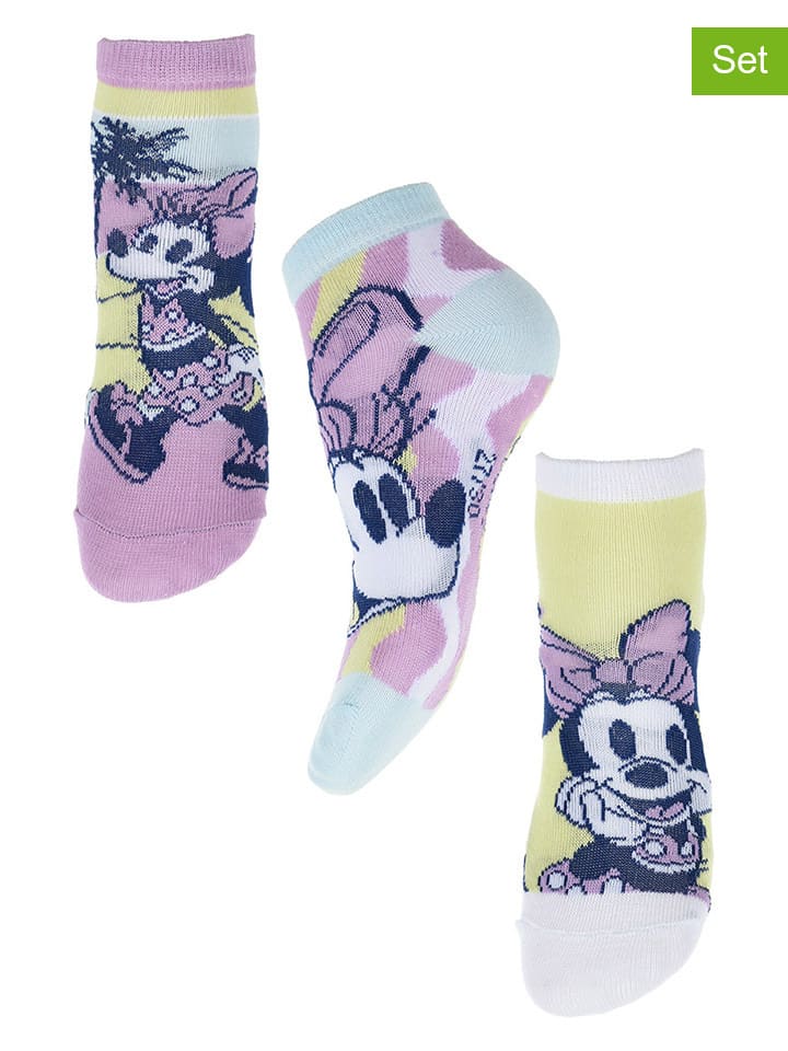 Disney Minnie Mouse 3er-Set: Socken 