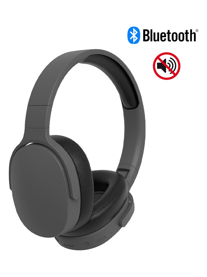 SmartCase On-Ear-Kopfhörer mit Geräuschunterdrückung in Anthrazit günstig kaufen onesize