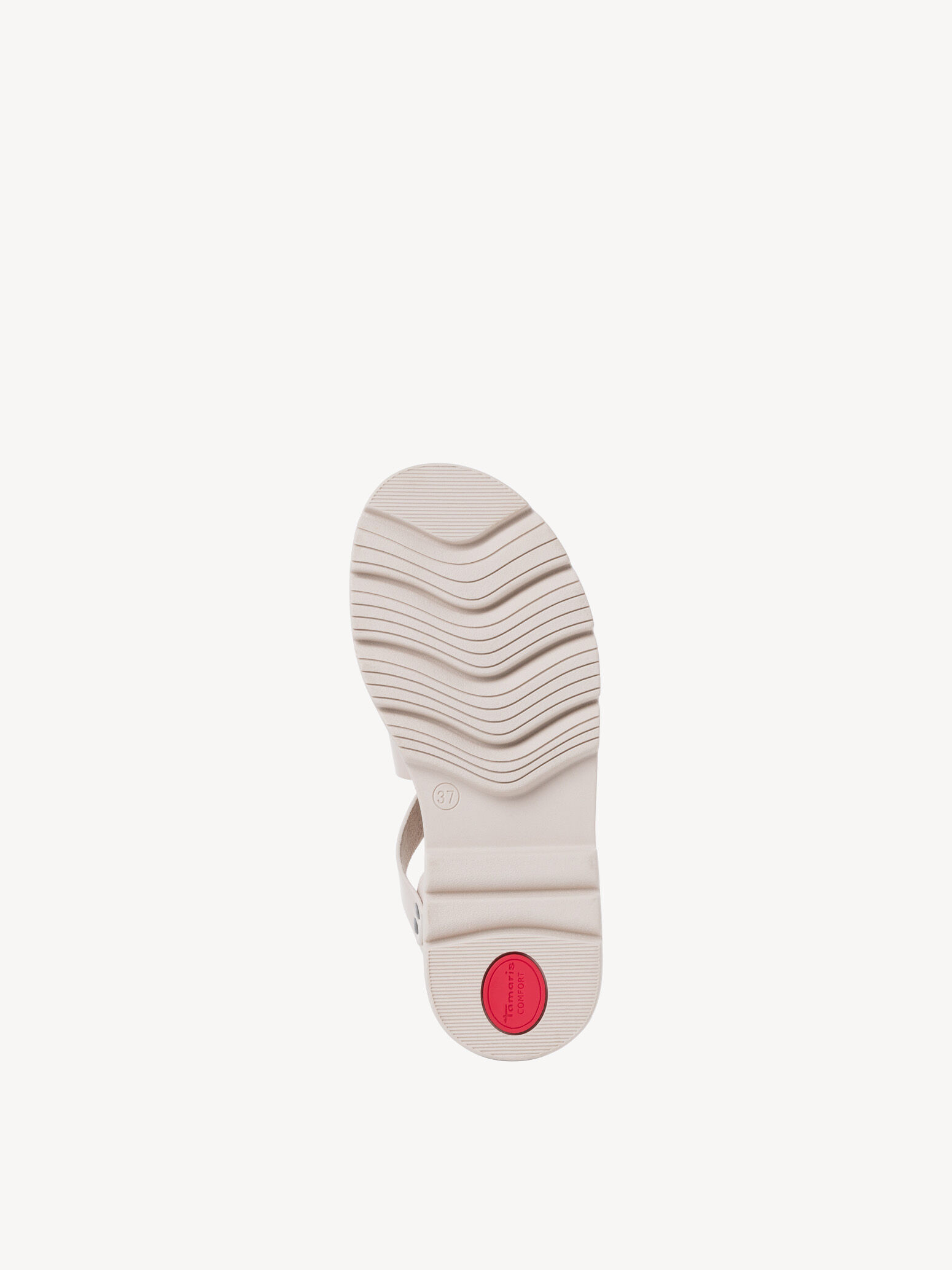 Sandale en cuir - blanc