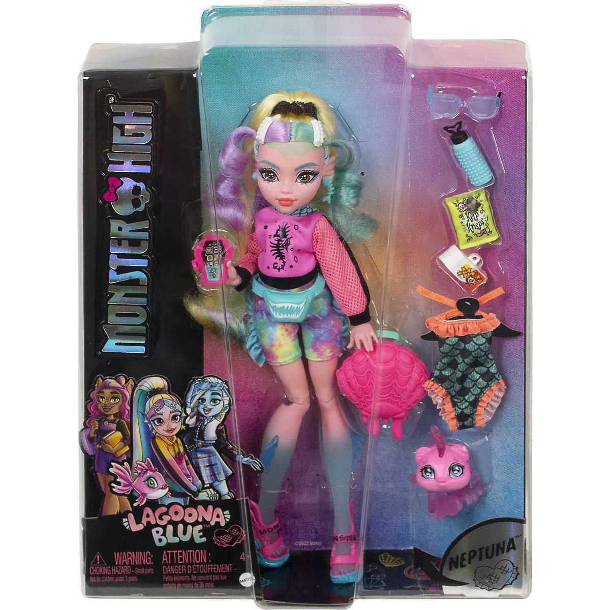 Monster High Core Puppe Lagoona Blue