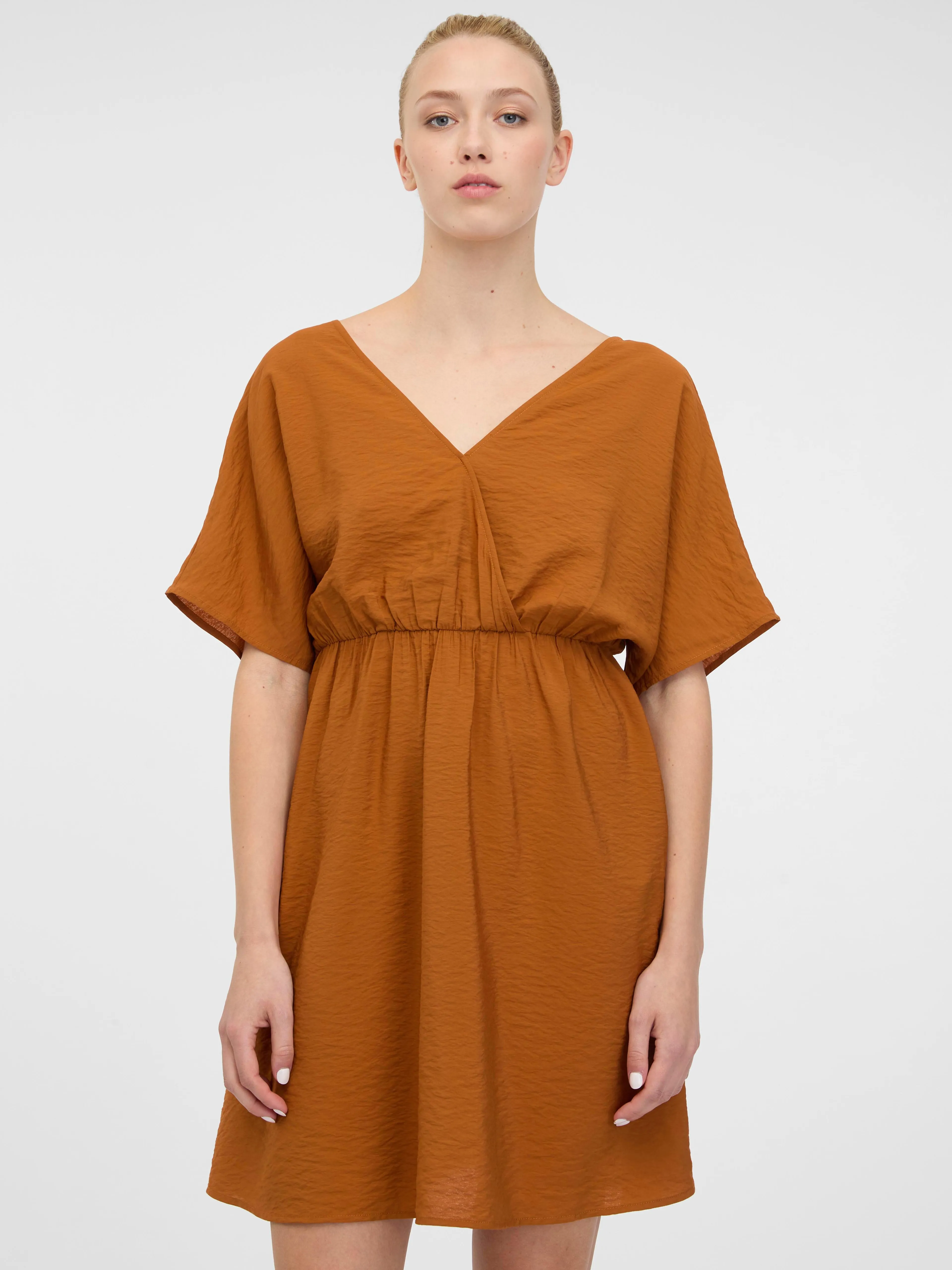 Braunes kurzes Damenkleid ORSAY