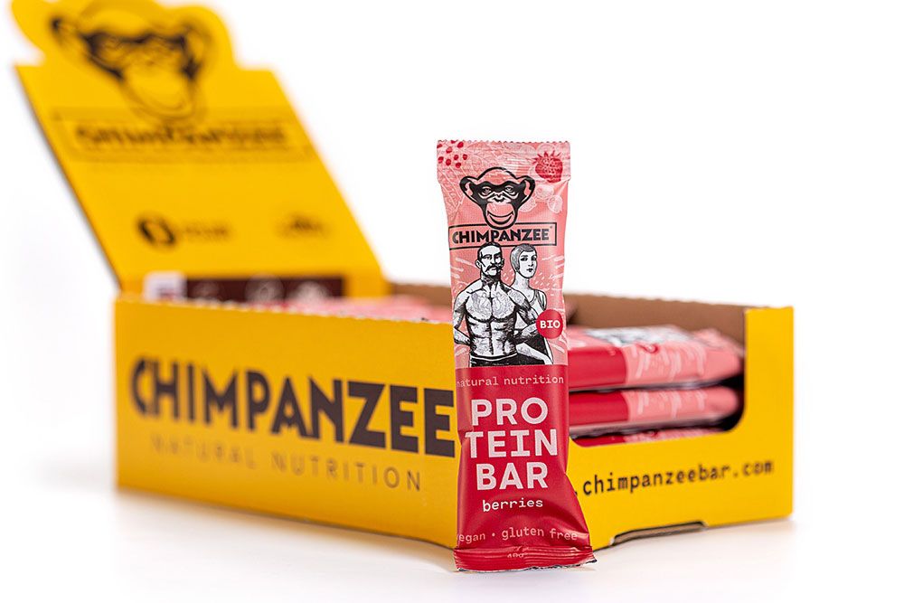 Chimpanzee Protein Bar Vegan 25x40g Box kaufen | Bike-Discount