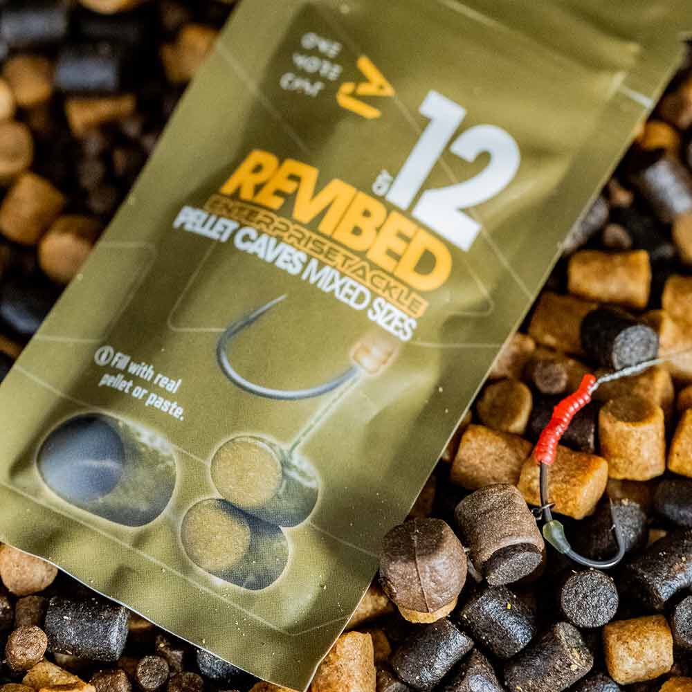 Jäljitelmät pelletistä Toistettavat Elvytetyt Pellet Caves (12 kpl)