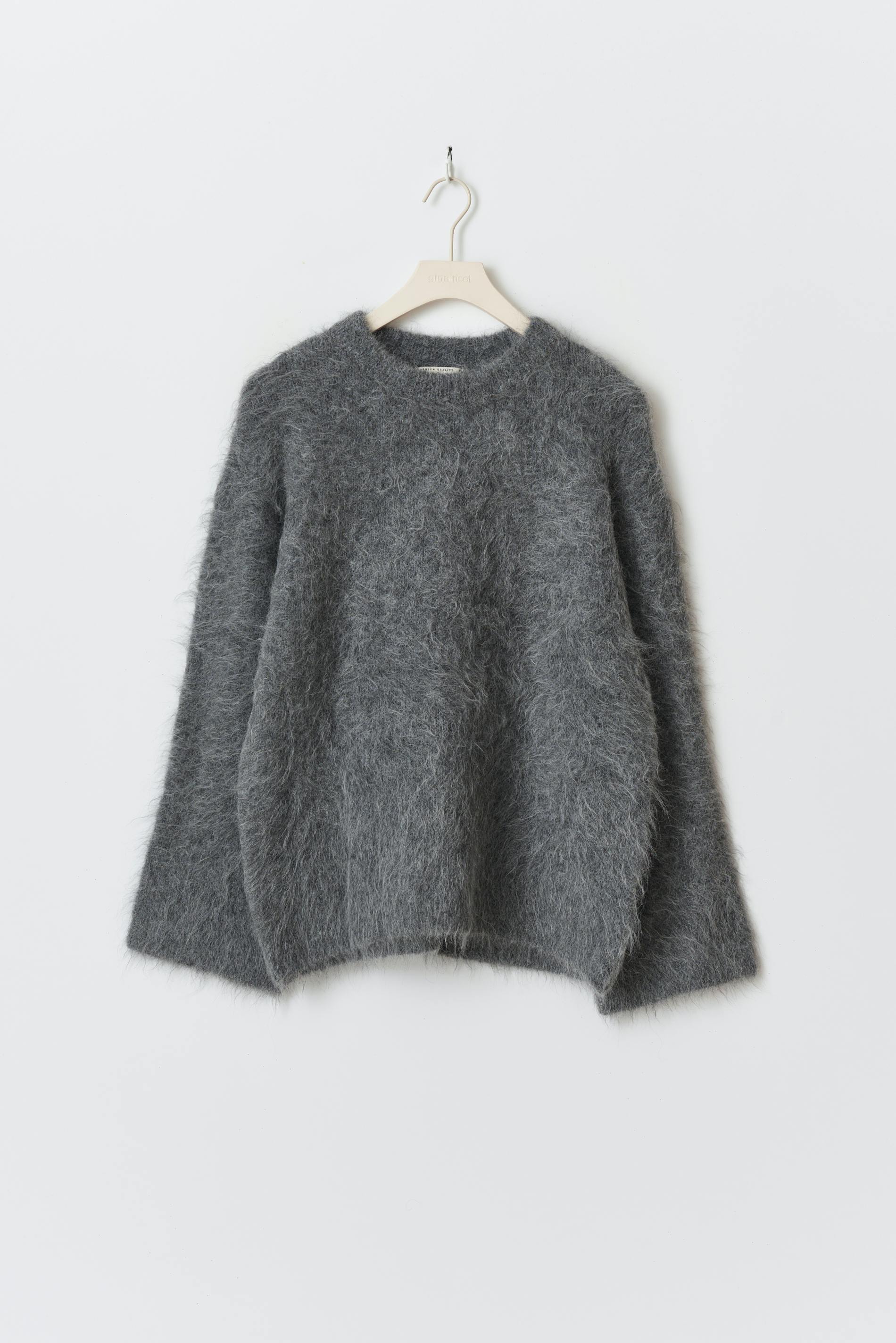 Knitted alpaca blend sweater