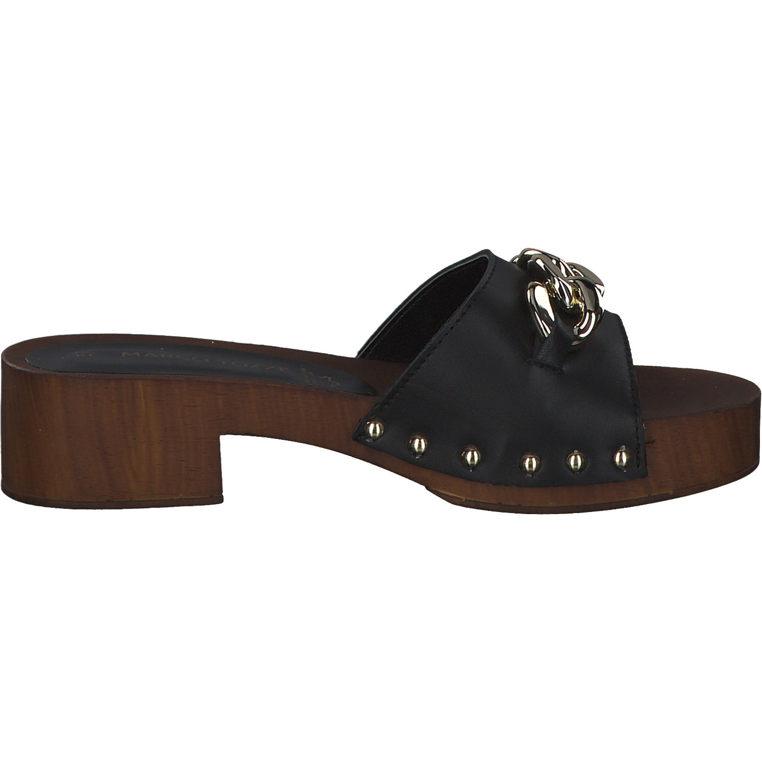 Marco Tozzi 27300, Pantoletten, Damen, Schwarz