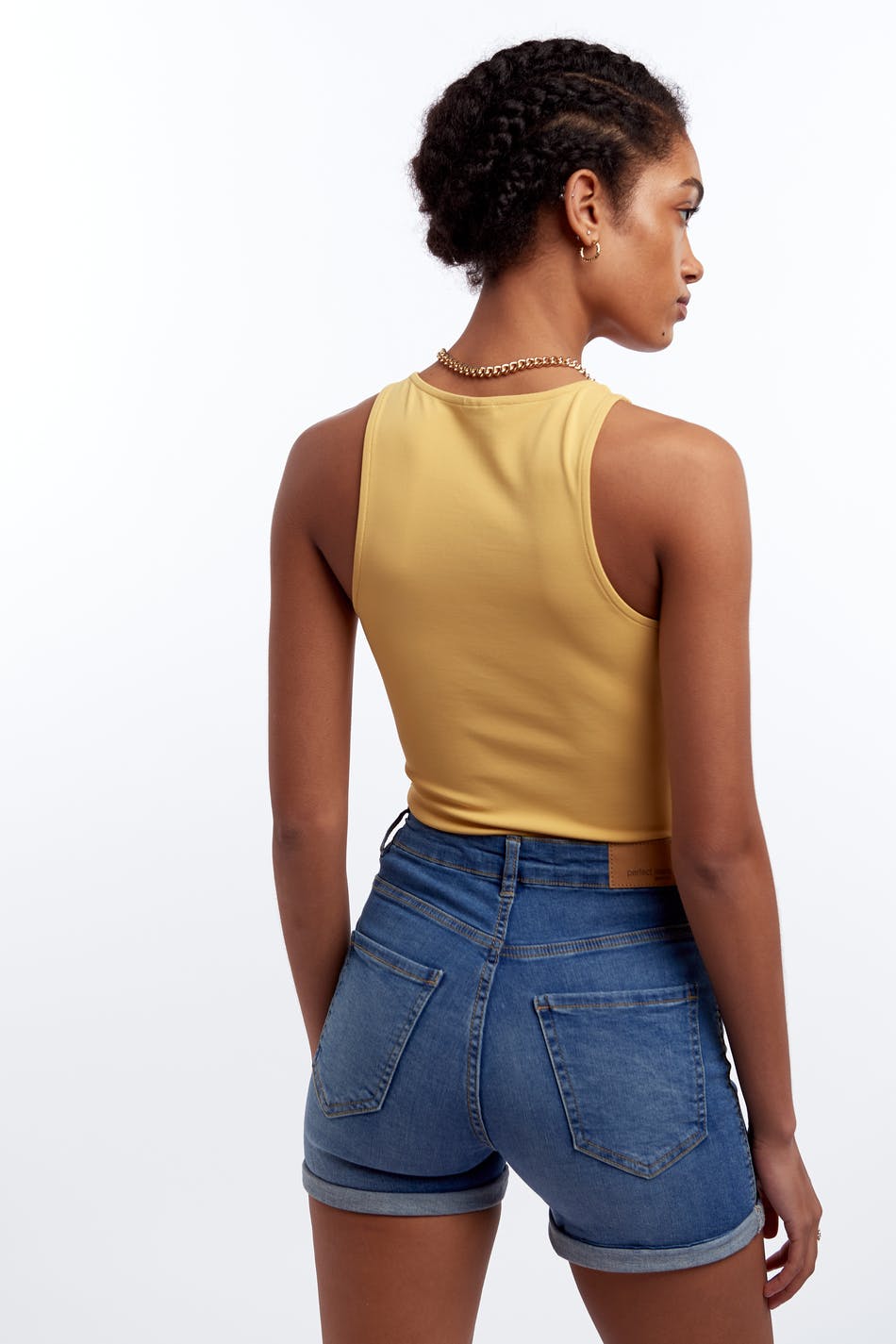 Molly denim shorts