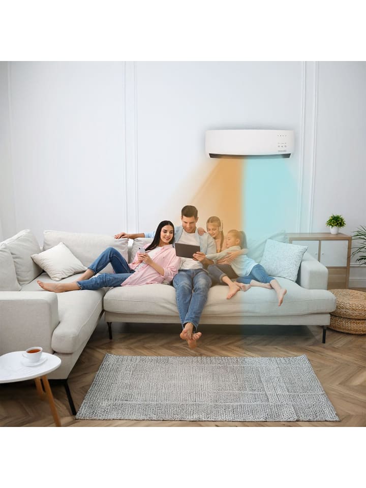 Livington 2in1 Heizlüfter & Ventilator OmniTemp in Weiß günstig kaufen onesize