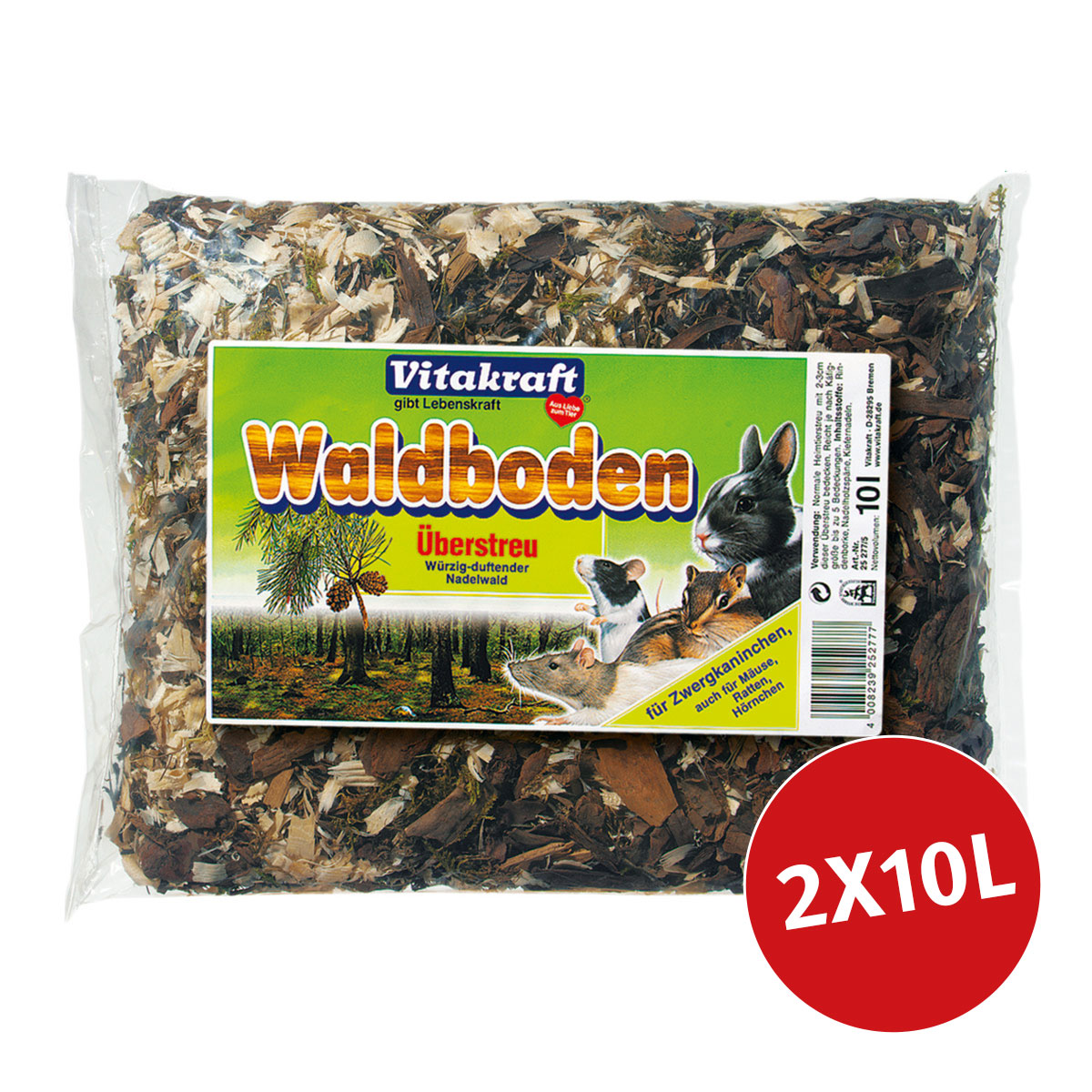 Vitakraft Überstreu Waldboden 2x10l günstig kaufen