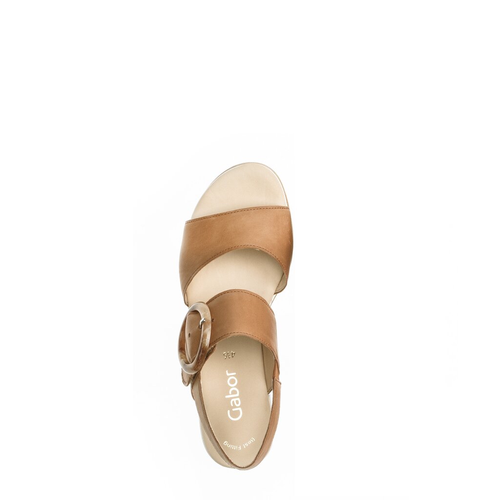 Gabor fashion Keilsandalette braun