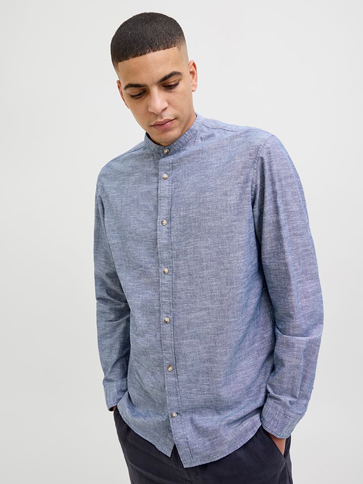 Jack & Jones Hemd - Regular fit - in Blau günstig kaufen
