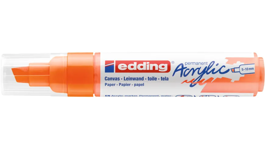 edding Acrylmarker 5000 breit neonorange neonorange