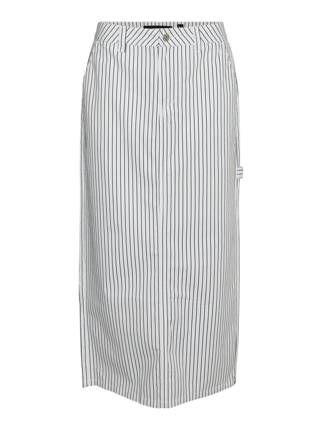 VMCARLY Mittlere Taille Langer Rock