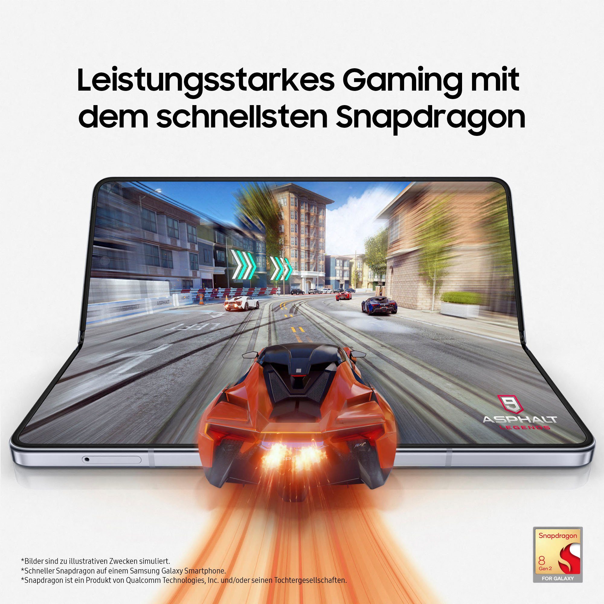 Samsung Galaxy Z Fold 5 Smartphone (19,21 cm/7,6 Zoll, 512 GB Speicherplatz, 50 MP Kamera)