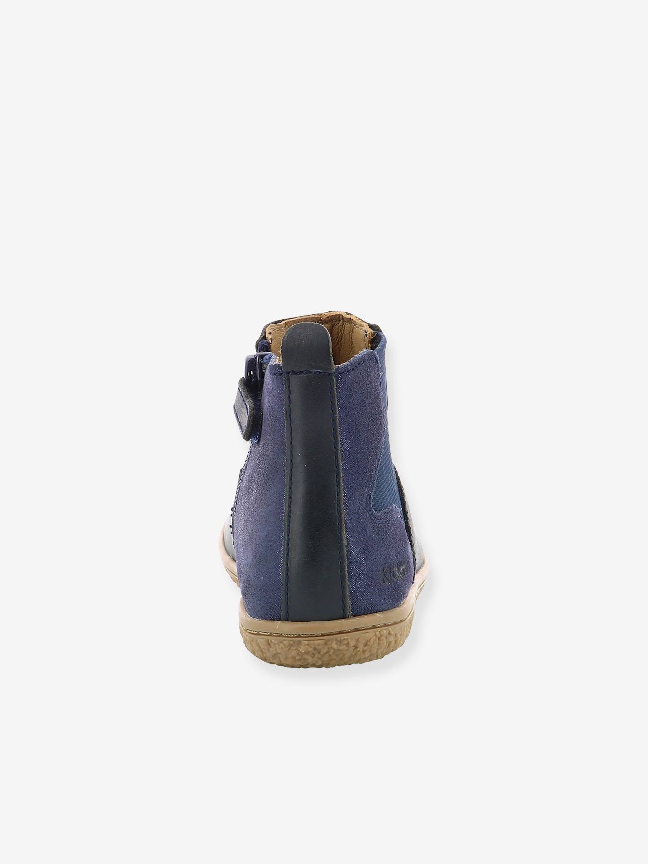 Boots fille Vermillon KICKERS® camel zèbre