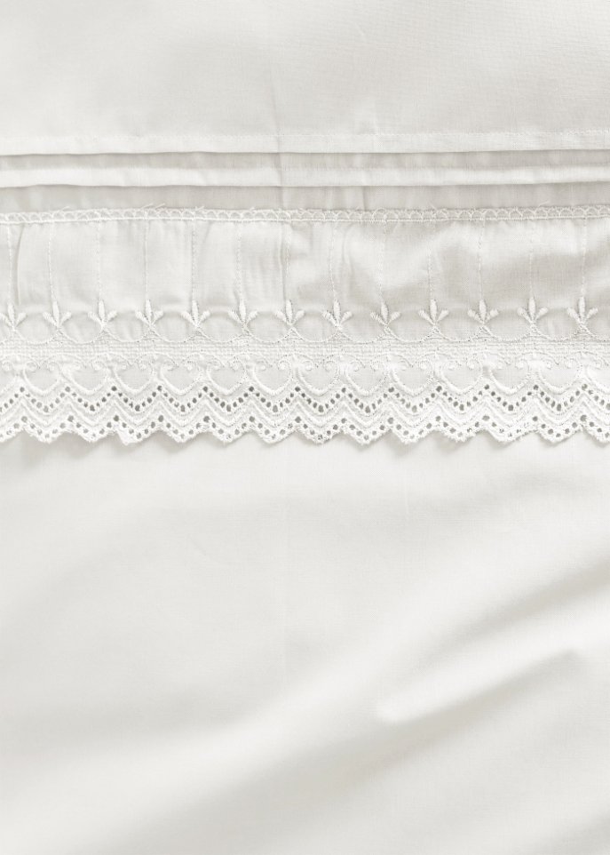 Bettwäsche mit Spitze