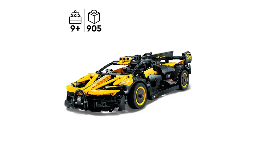 LEGO Technic 42151 Bugatti-Bolide, Auto-Modellbausatz und Spielzeug