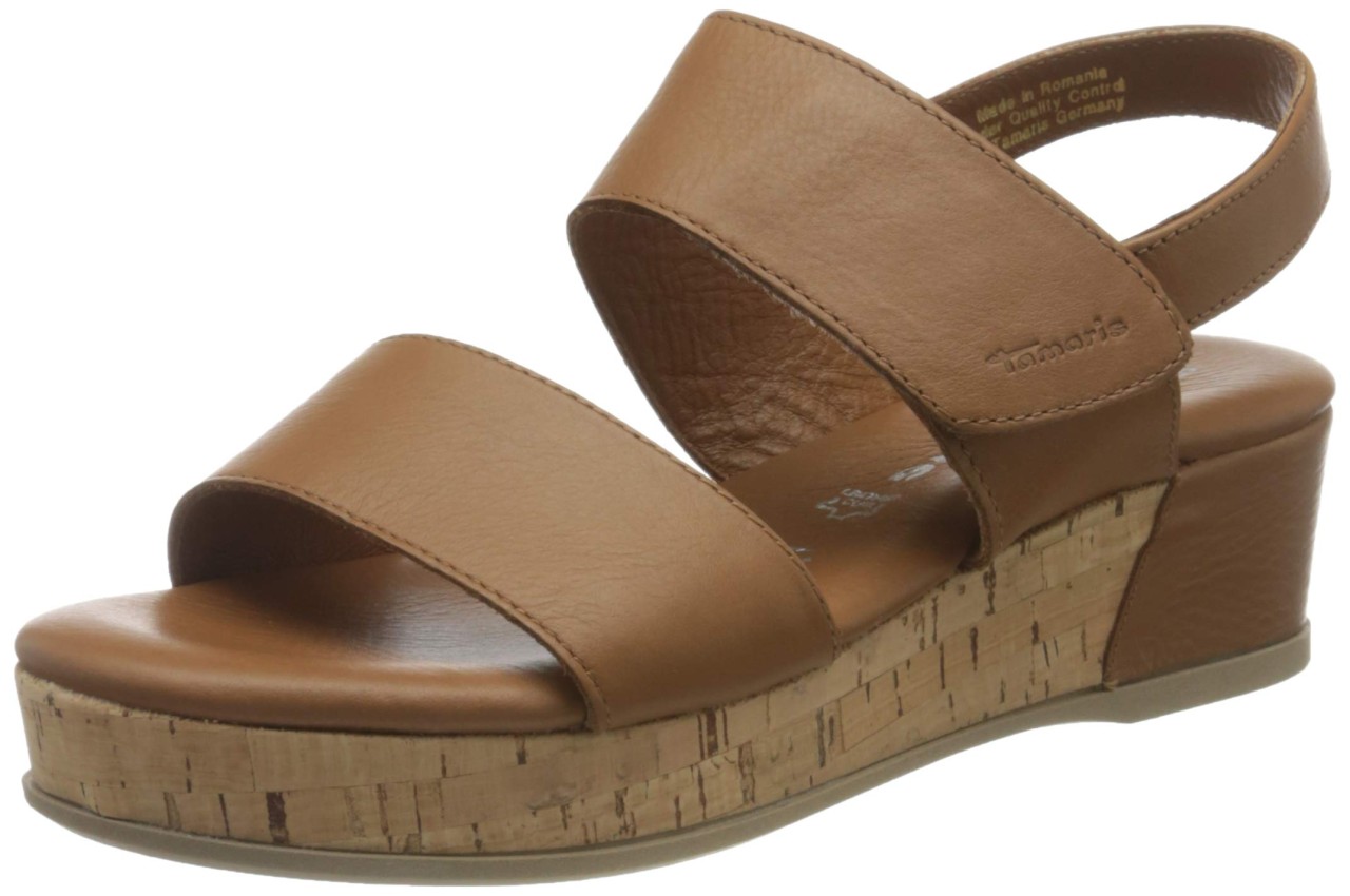 TAMARIS Klassische Sandalen braun Da.-Sandalette
