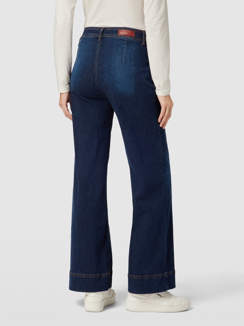 Jeans mit Eingrifftaschen Modell 'Kimberly' in jeans