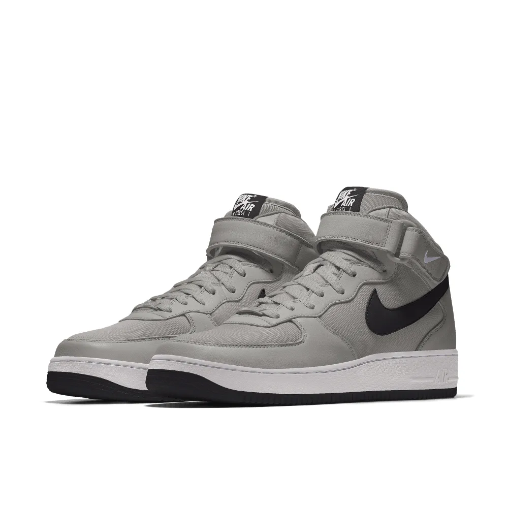 Nike Air Force 1 Mid By You personalisierbarer 6716818385 / grau